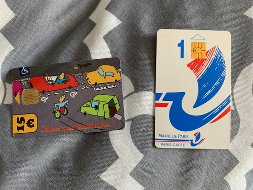 Lot cartes stationnement - lot,