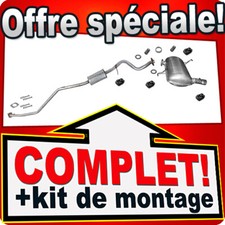 Ligne pot d'échappement pour