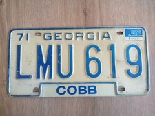 PLAQUE IMMATRICULATION