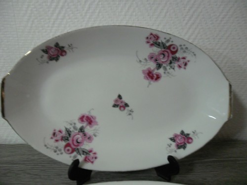 Ancien plat ovale - plat, ovale 