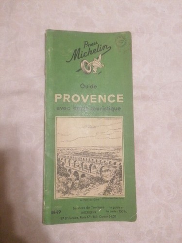 Guide provence michelin 1949 - guide,