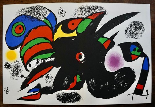 Miro joan lithographie - joan,