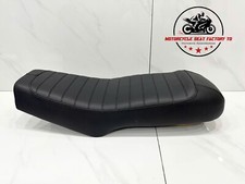 Honda CB650C CB650 1980-1982 Custom Low Profile Cafe Racer Seat Metal Pan Noir.