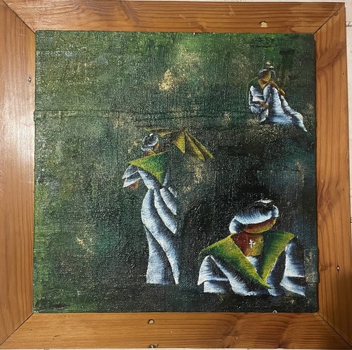Tableau huile sur toile - huile,