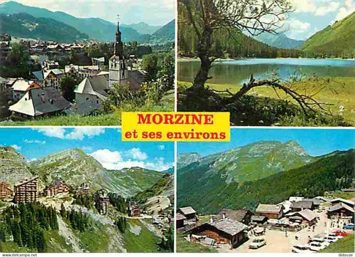 Carte postale morzine - 74,