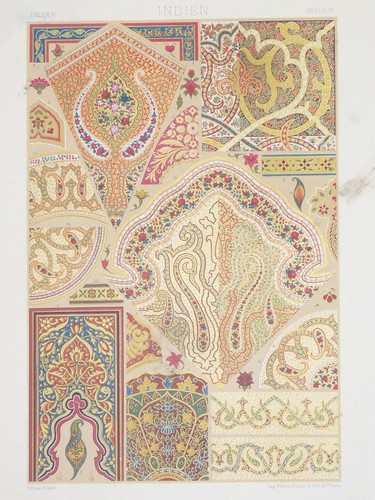 Art deco inde racinet - art,