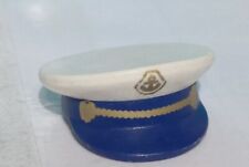 PLAYMOBIL CASQUETTE CAPITAINE AMIRAL BATEAU CROISIÈRE SAUVETAGE 4469 4642 6978