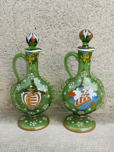 Anciens flacons armoiries - anciens,