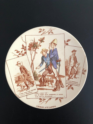 Ancienne assiette - ancienne,