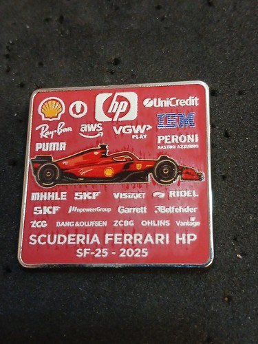 Pin ferrari 25 2025 - sf,