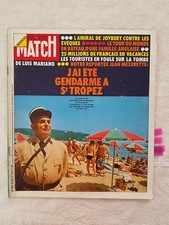 PARIS MATCH N°1264 28/07/73 GENDARME A ST-TROPEZ NORMA LEVY CAROLINE DE MONACO