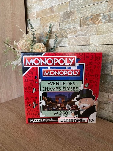 Puzzle 1000 pièces monopoly - pièces,