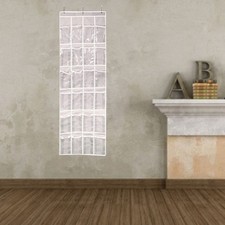  24 Grid Support De Chaussure Suspendu Organisateur Rangement Salle Bain