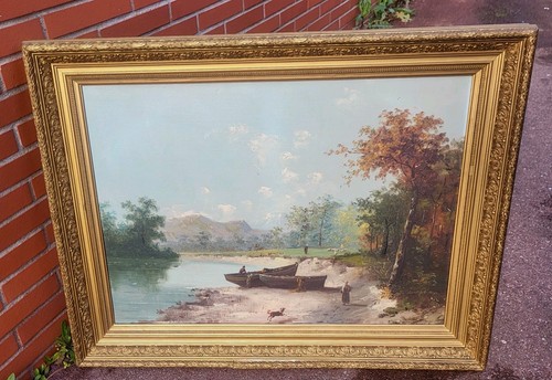 Tableau signé pascal - tableau,