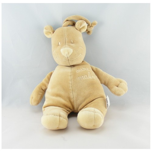 Doudou ours malin beige les - ours,
