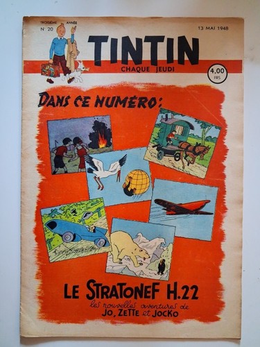 Journal tintin année - tintin, 1948
