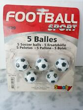 Ensemble De 5 Balles De Baby-Foot Smoby Neuf !!!