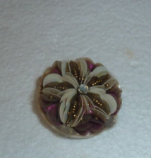 Exceptionnelle broche fleur - broche,