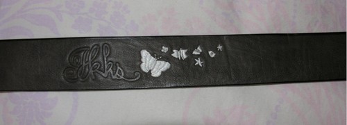 Ceinture cuir ikks 55cm - ceinture,