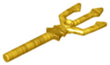 LEGO 92289 PEARL GOLD Minifigure, Weapon Trident