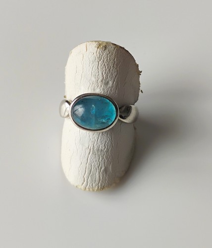 Bague topaze bleue et - en,