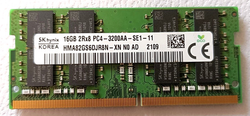 Mémoire dimm ddr4 - 16, go