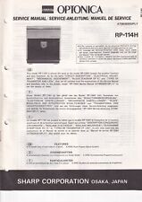 Manuel De Service Pour Sharp