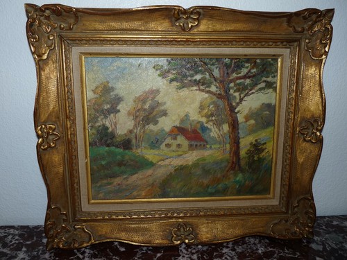 Superbe tableau avec son cadre - tableau,