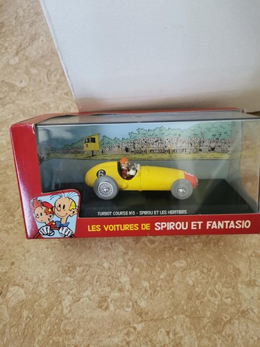 Voiture spirou fantasio - voiture,