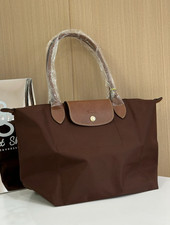 longchamp le pliage Brown Large