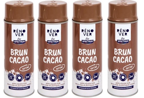 Brun cacao satiné - satiné, 4