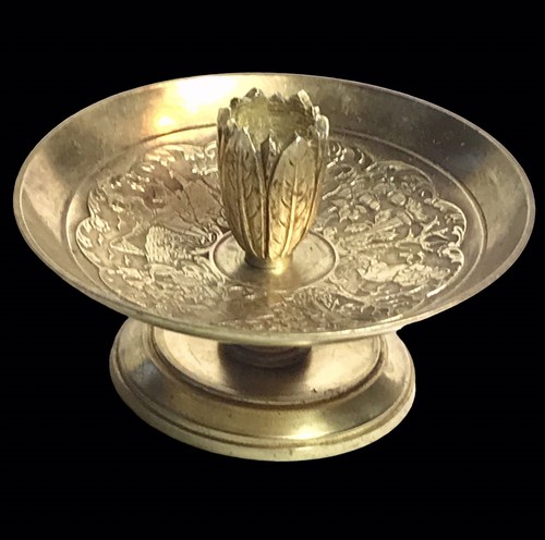 Xixe bougeoir bronze - bougeoir, en