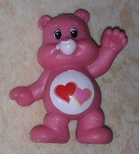 Figurine Bisounours 5cm rose