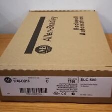 New Allen Bradley 1746-OB16 SER D SLC 500 PLC Output Module 1746OB16 in box