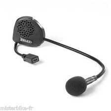 Kit mains libres bluetooth intercom SHAD BC01 casque moto scooter dual link BC01