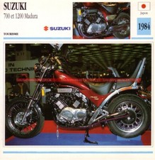 SUZUKI 700 et 1200 Madura 1984
