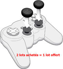 4x Cas Silicone Bouton Manette Controller Thumb Grip Sony Playstation PS4 Noir 