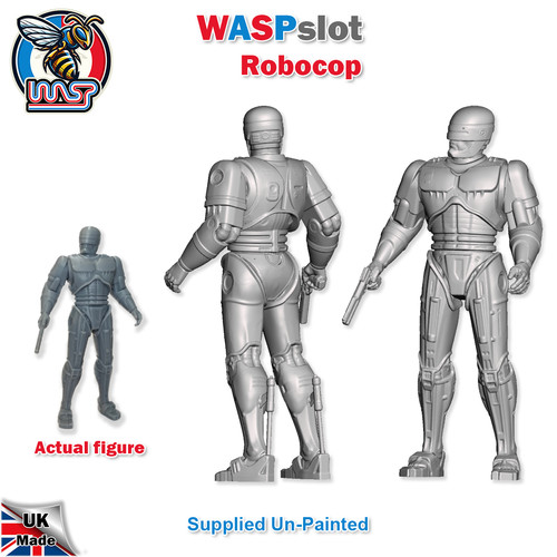 Robocop non peint - peint, figurine