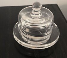 MINI BEURRIER EN VERRE OU CLOCHE A CAVIAR 