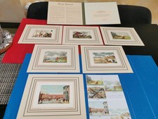 6 bois gravés  Lemarié Fables de La Fontaine  Les Heures Claires. EB MAR  015-13