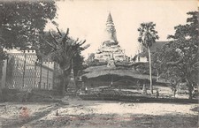 CPA ASIE CAMBODGE PHNOM PENH JARDIN CAGE DES FAUVES