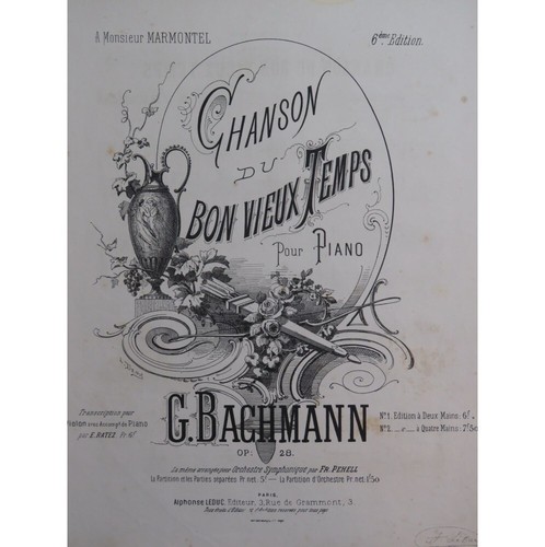 Bachmann georges chanson - bachmann,