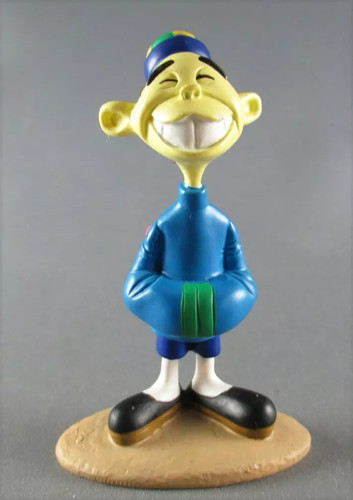 Lucky luke figurine résine - lucky,