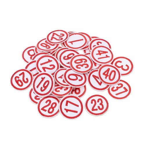 écusson thermocollant numéro - Écusson,
