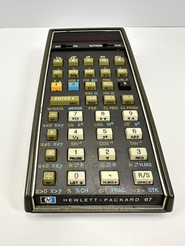 Hewlett packard 67 - hewlett, hp-67