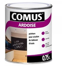 Peinture ardoise mat veloutés anti reflet pour tableau d' école table de ping po