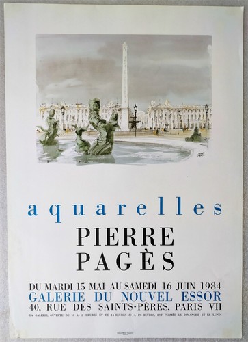 Pierre pagès affiche - pierre,