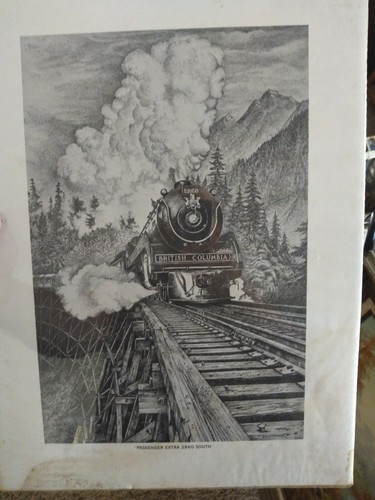 Canadian steam locomotive - steam,