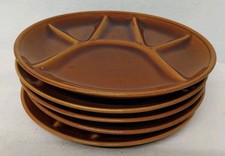 Lot De 5 Assiettes  À Fondue