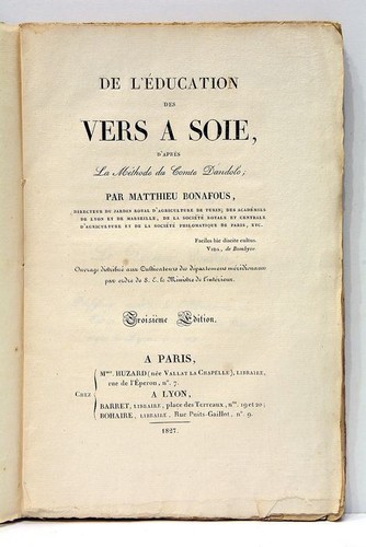 Livre ancien education des - livre,